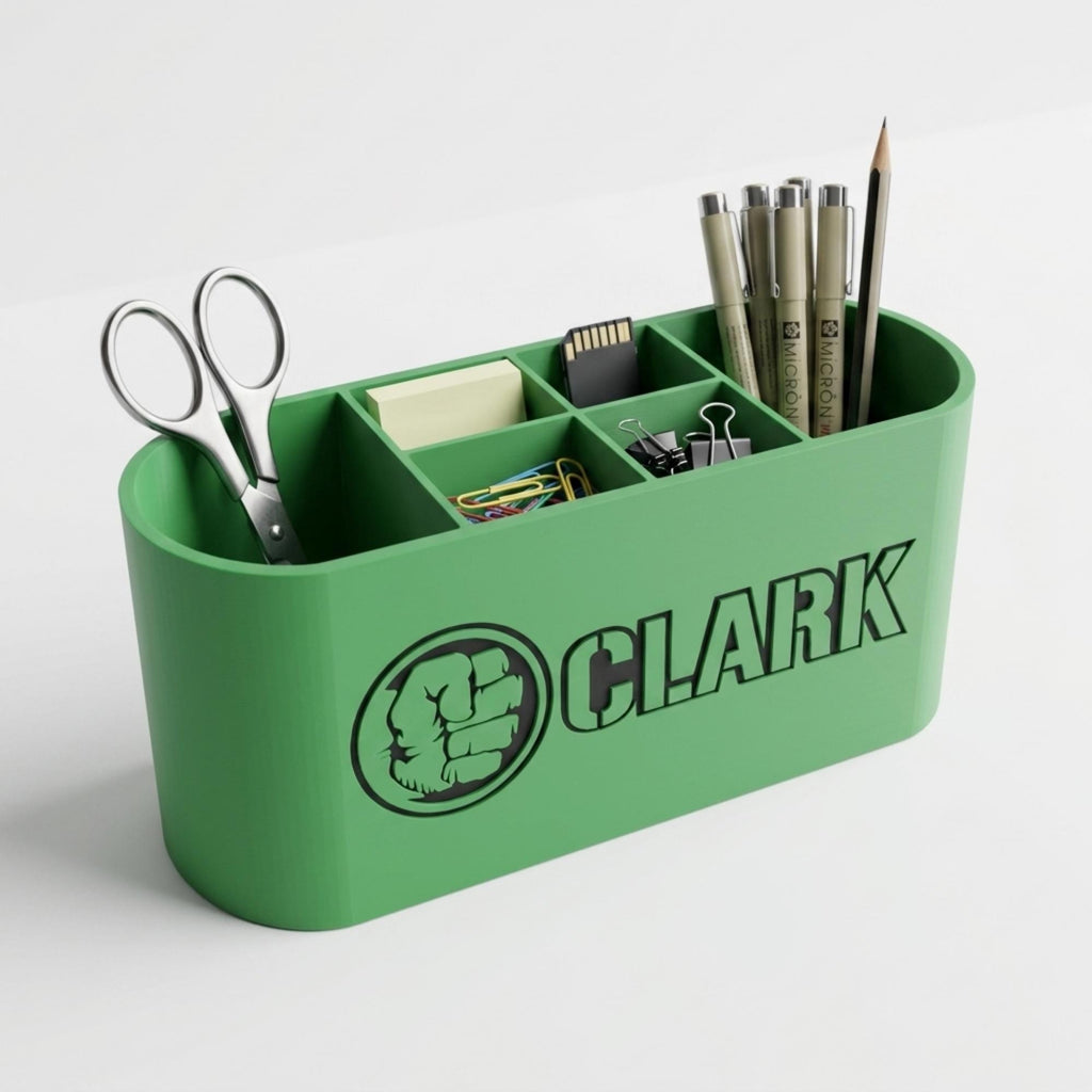 Personalized Hulk Desk Organizer
