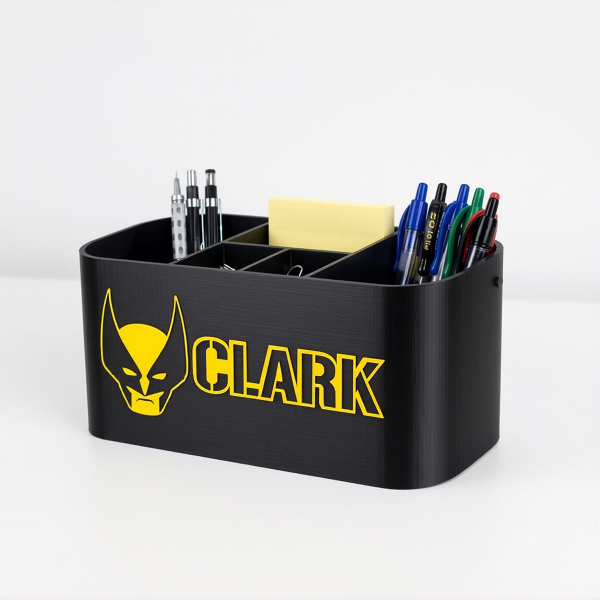 Personalized Wolverine Desk Organizer