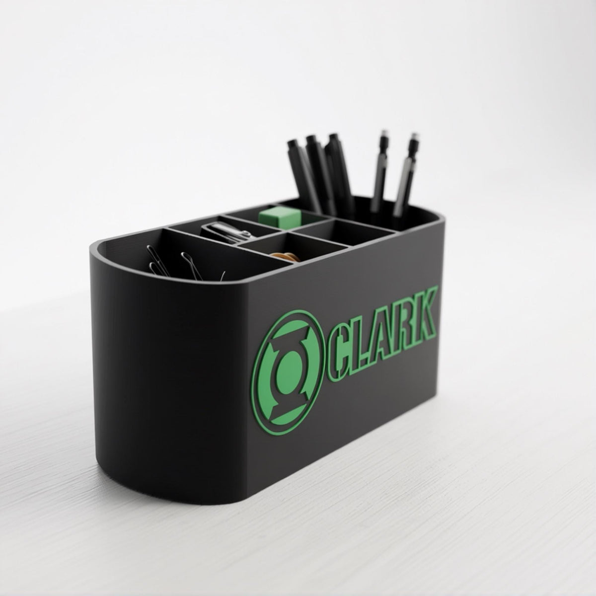 Personalized Green Lantern Desk Organizer