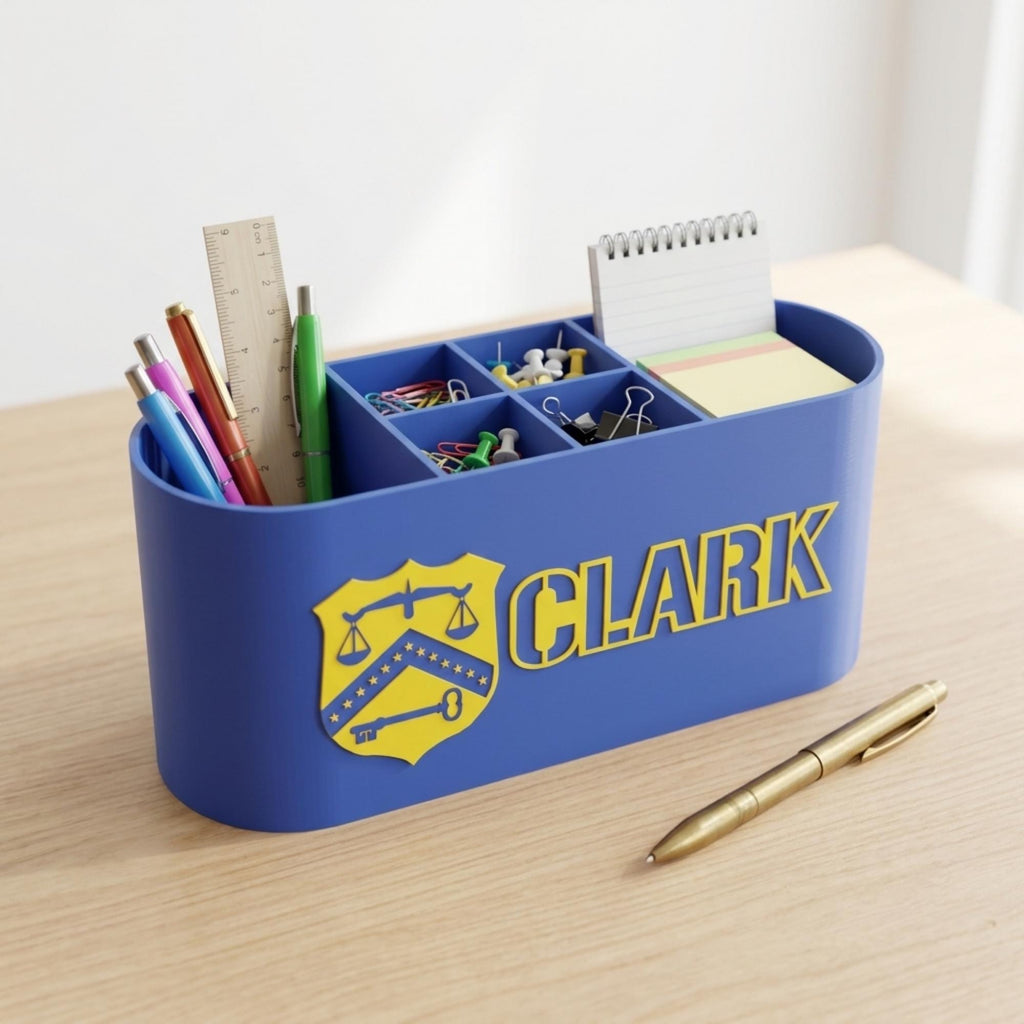 Personalized Treasury Desk Organizer