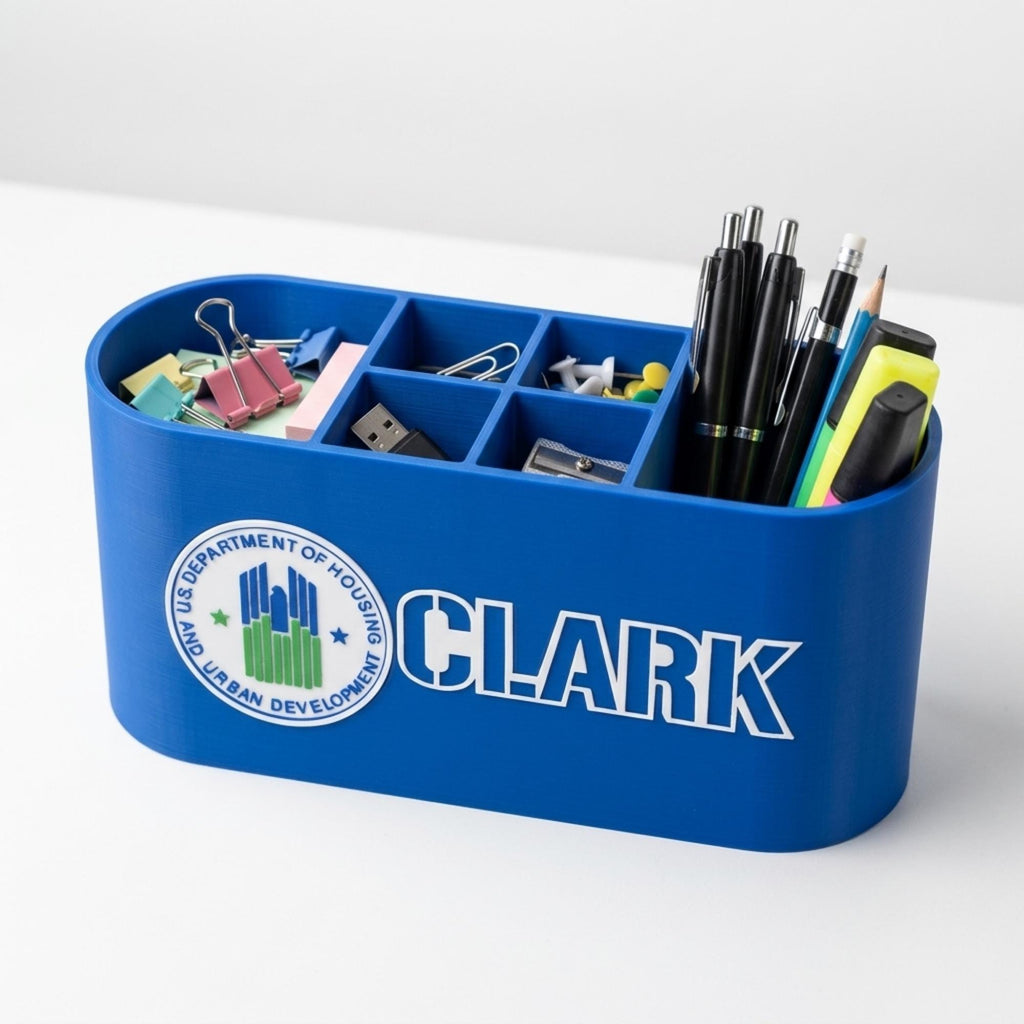 Personalized HUD Desk Organizer
