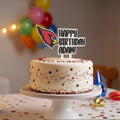 Arizona Cardinals Cake Topper