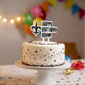 New Orleans Saints Cake Topper