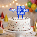 Denver Broncos Cake Topper