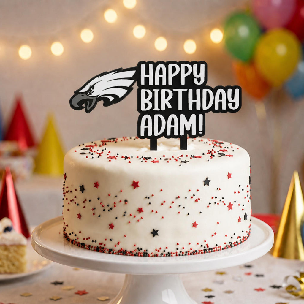 Philadelphia Eagles Cake Topper