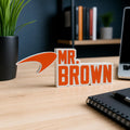 Personalized McLaren F1 Team Desk Name Plate
