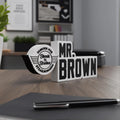 Personalized Steak n’ Shake Desk Name Plate