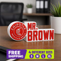 Personalized Chipotle Desk Name Plate