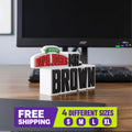 Personalized Papa John’s Desk Name Plate