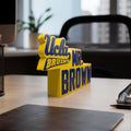 Personalized UCLA Bruins Desk Name Plate