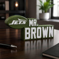 Personalized New York Giants Football Desk Name Plate