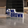Personalized Colorado Rockies Baseball Desk Name Plate