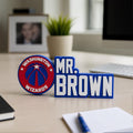 Personalized Washington Wizards Basketball Desk Name Plate