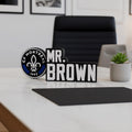Personalized CF Montréal Soccer Desk Name Plate