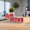 Personalized Colorado Rapids Soccer Desk Name Plate
