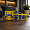 Personalized Treasury Desk Name Plate