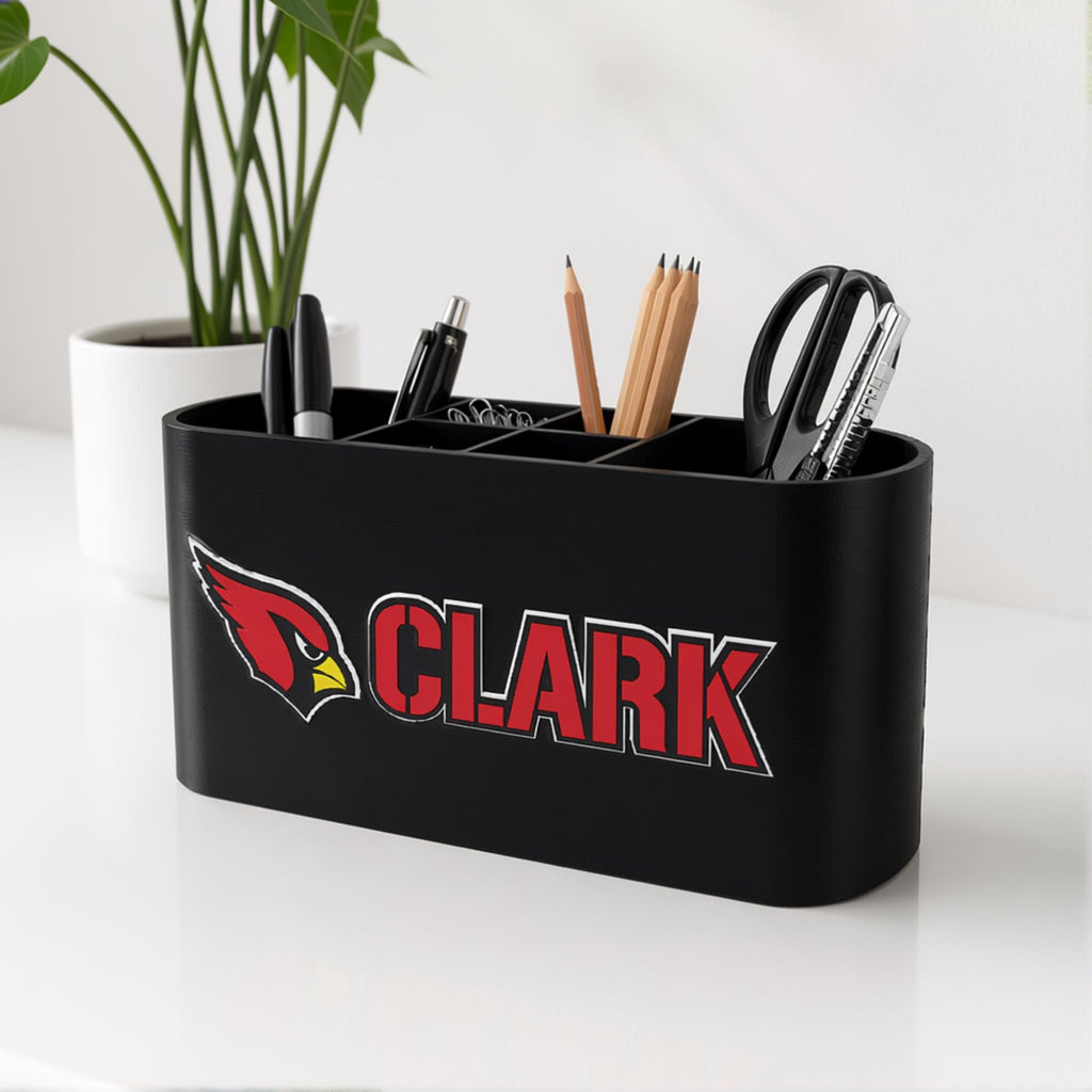 Personalized Arizona Cardinals Desk Organizer