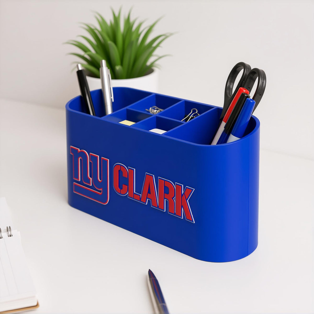 Personalized New York Jets Desk Organizer