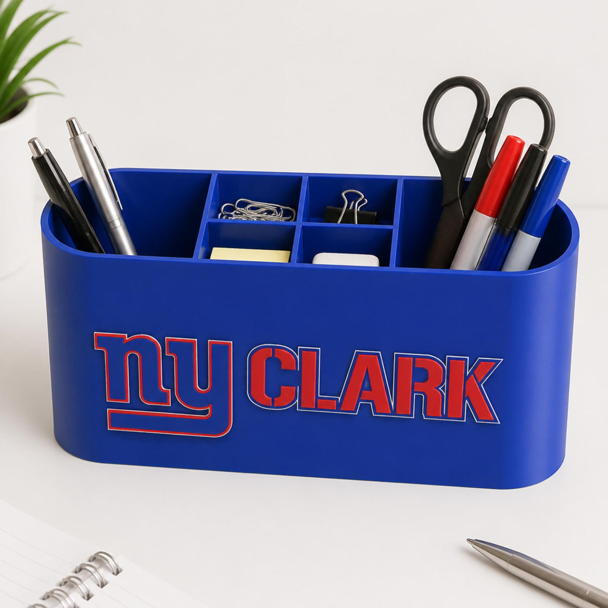 Personalized New York Jets Desk Organizer