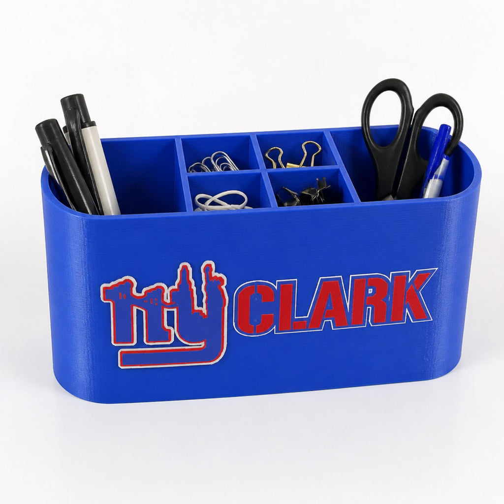 Personalized New York Jets Desk Organizer