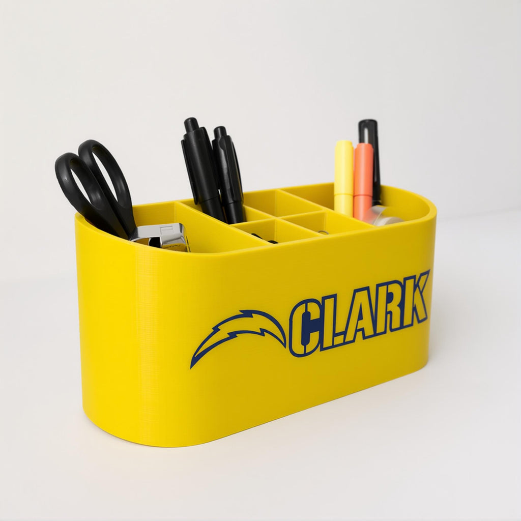 Personalized Los Angeles Rams Desk Organizer