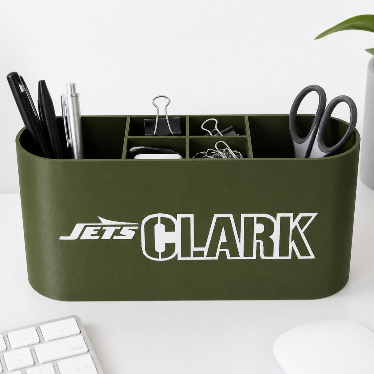 Personalized New York Giants Desk Organizer