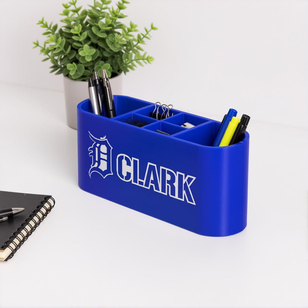 Personalized Detroit Tigers Desk Organizer