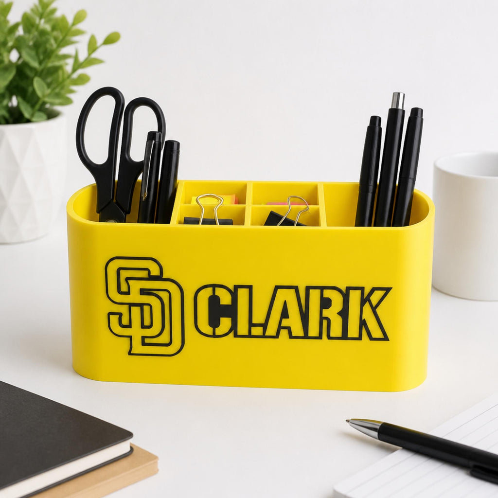 Personalized San Diego Padres Desk Organizer