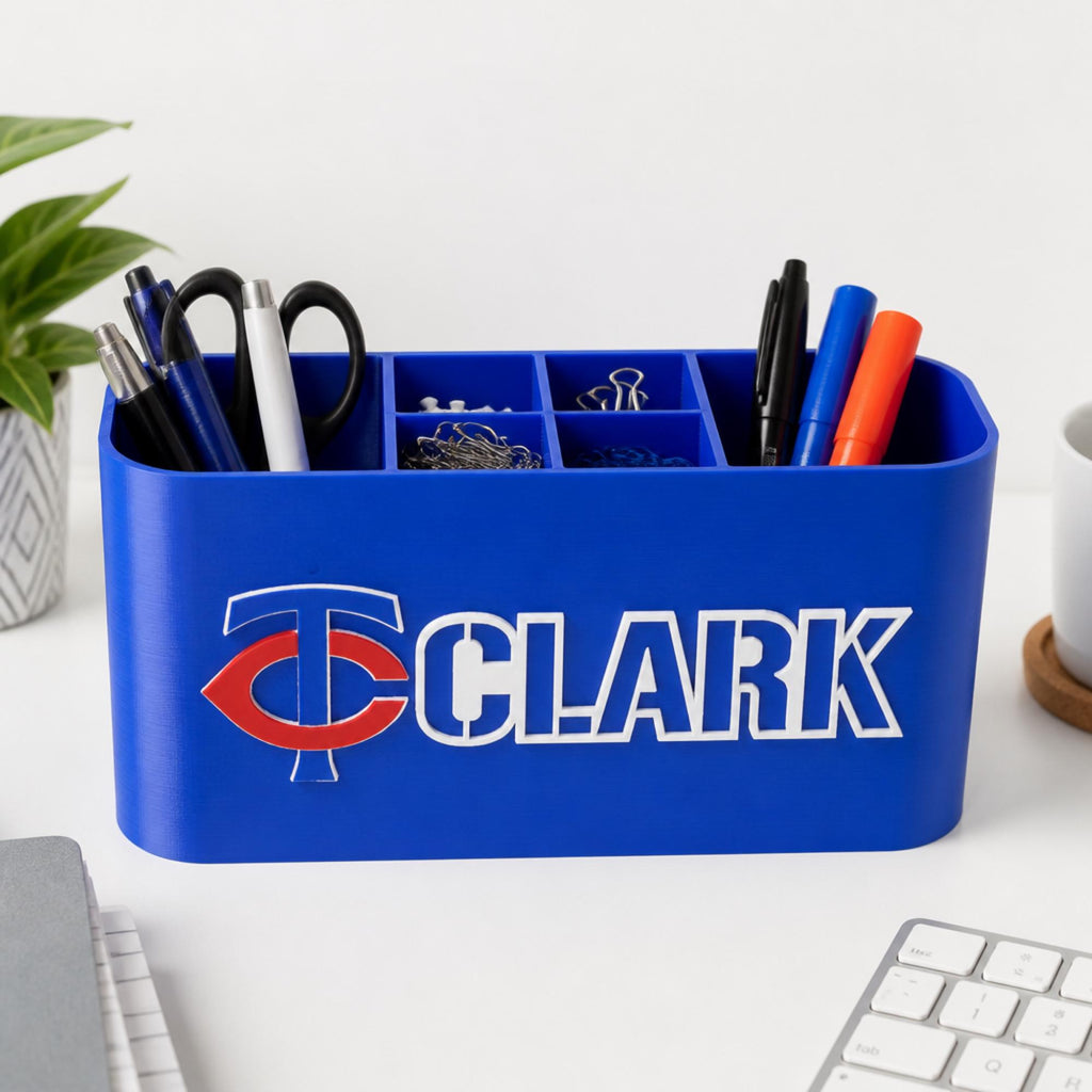 Personalized Minnesota Twins Desk Organizer