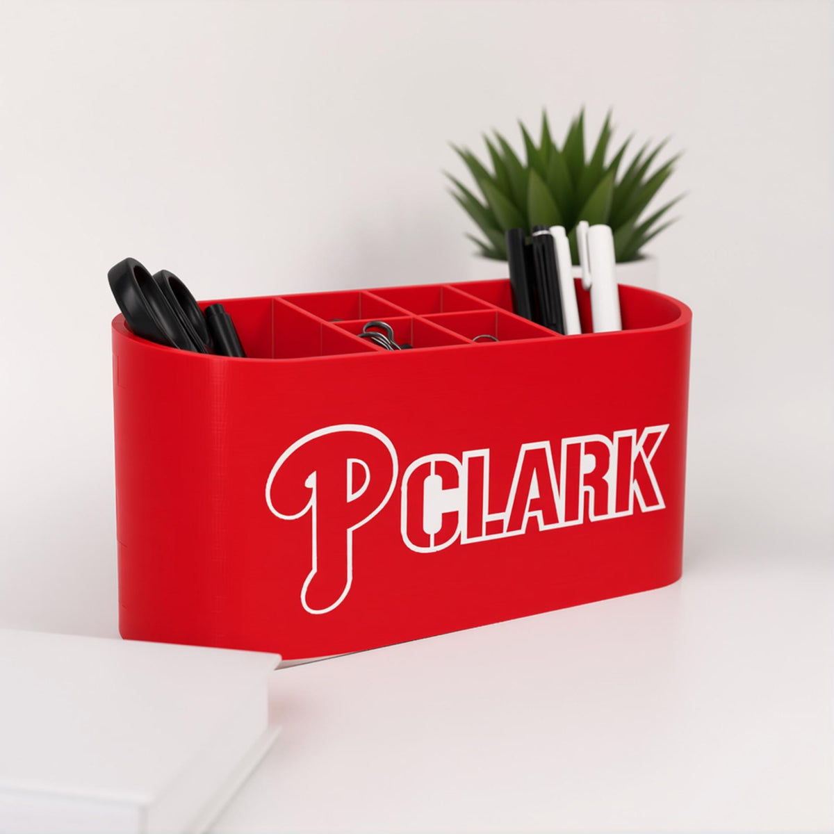 Personalized Philadelphia Phillies Desk Organizer