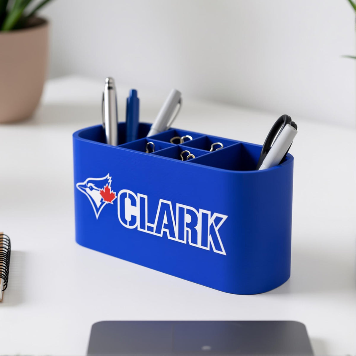 Personalized Toronto Blue Jays Desk Organizer