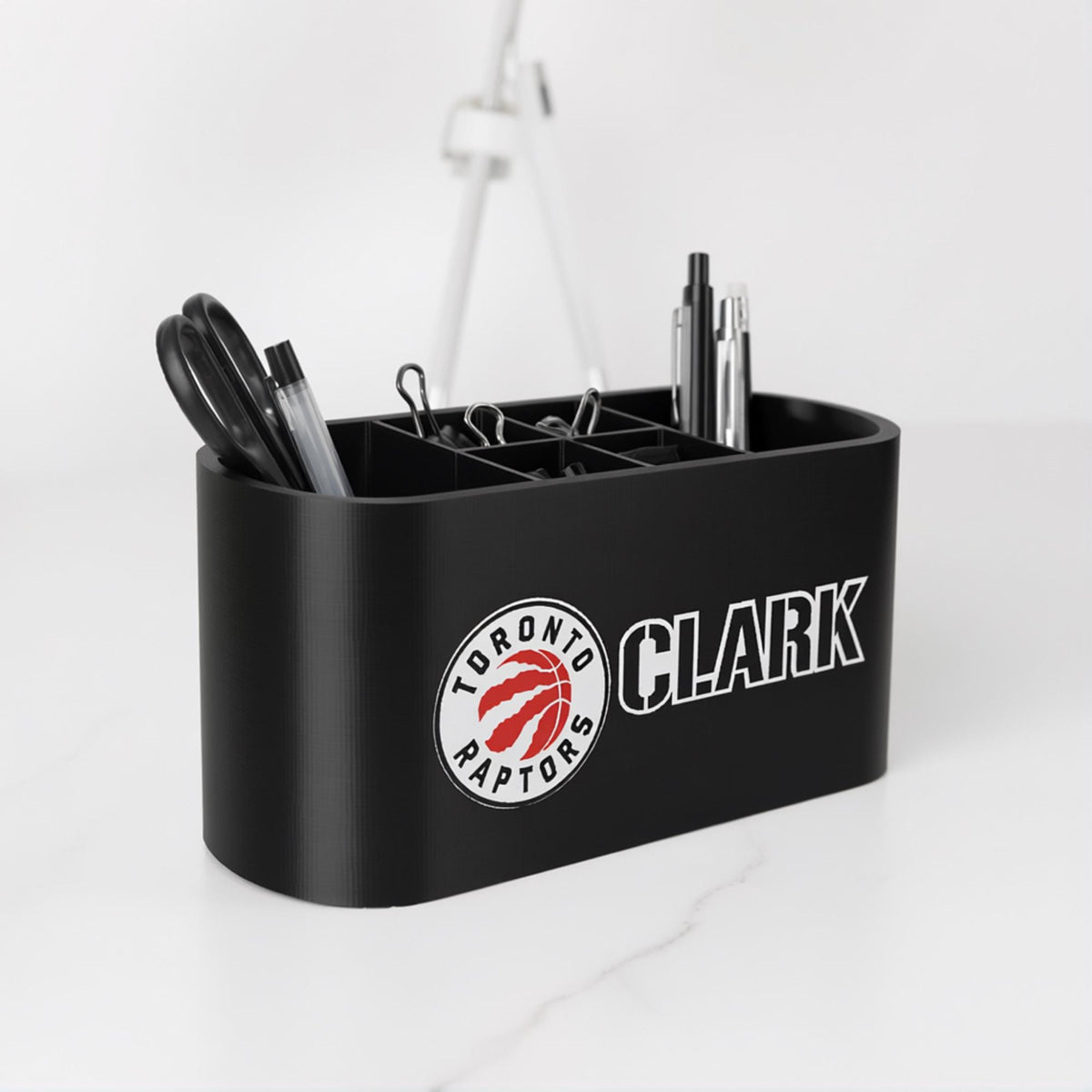 Personalized Toronto Raptors Desk Organizer
