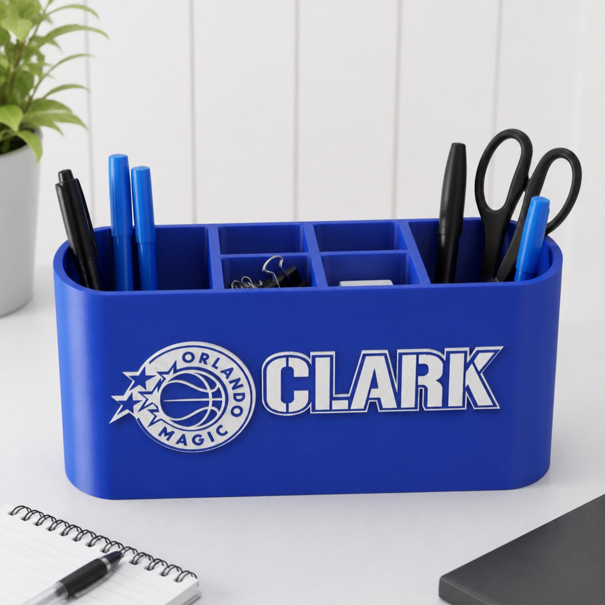 Personalized Orlando Magic Desk Organizer