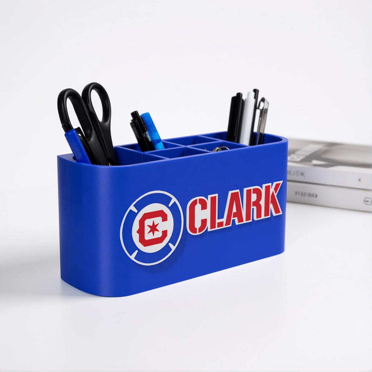 Personalized Chicago Fire FC Desk Organizer