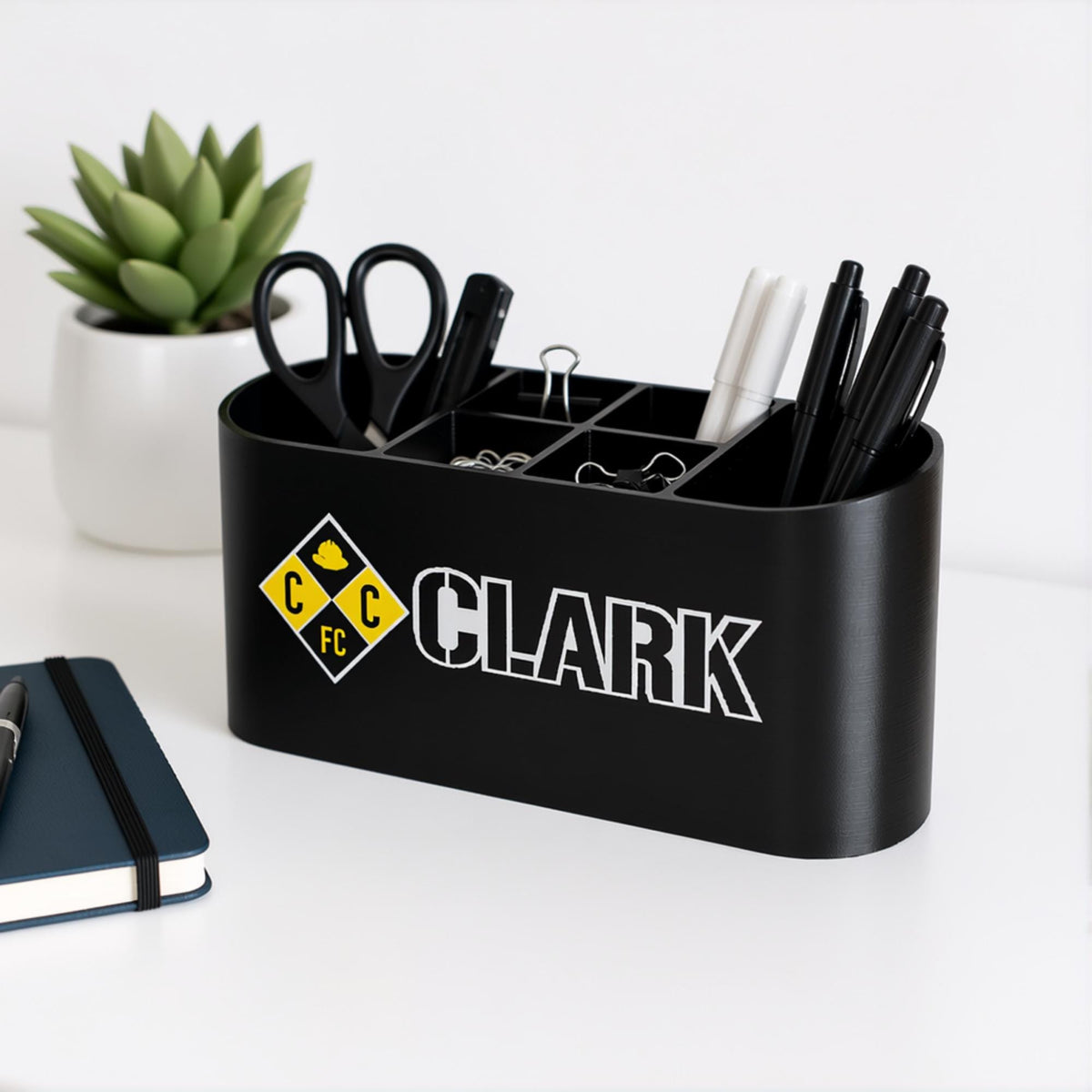 Personalized Columbus Crew Desk Organizer
