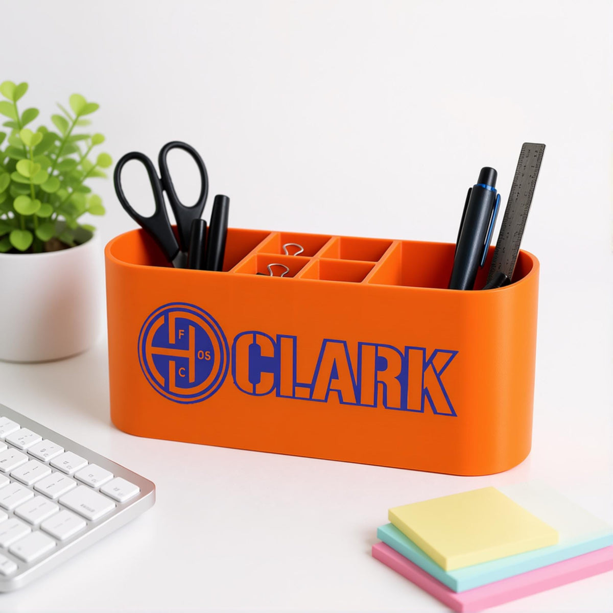 Personalized Houston Dynamo FC Desk Organizer