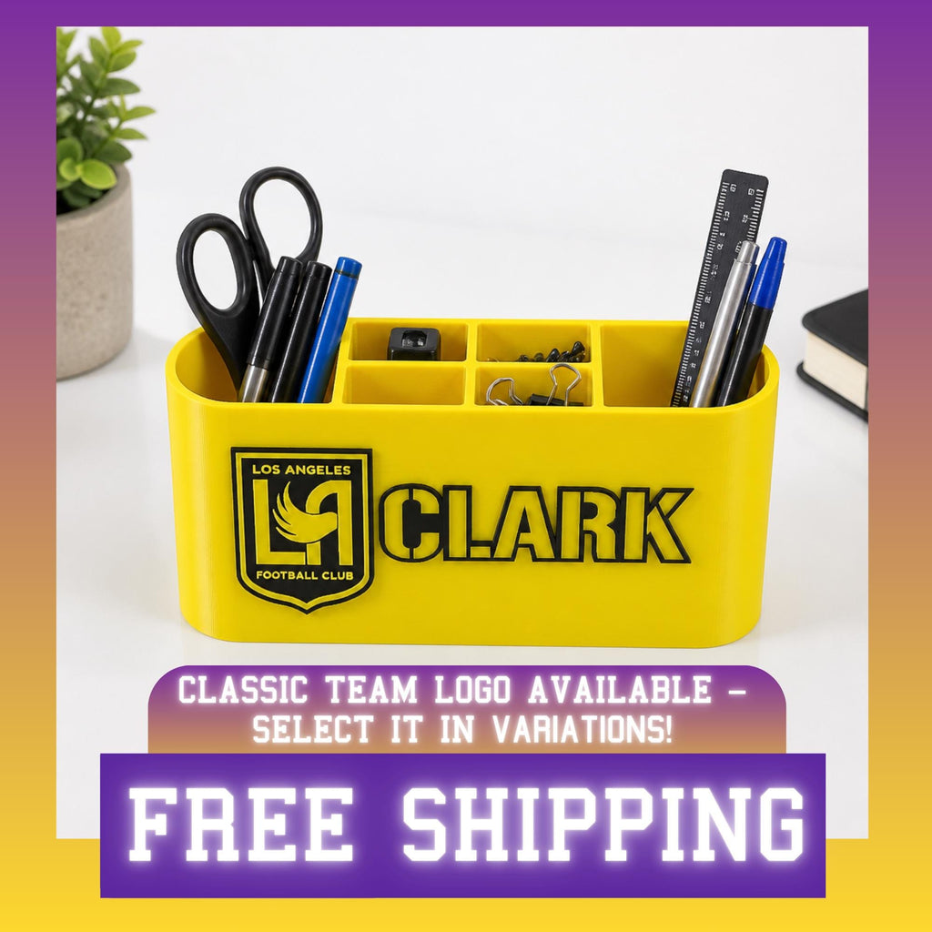 Personalized LA Galaxy Desk Organizer