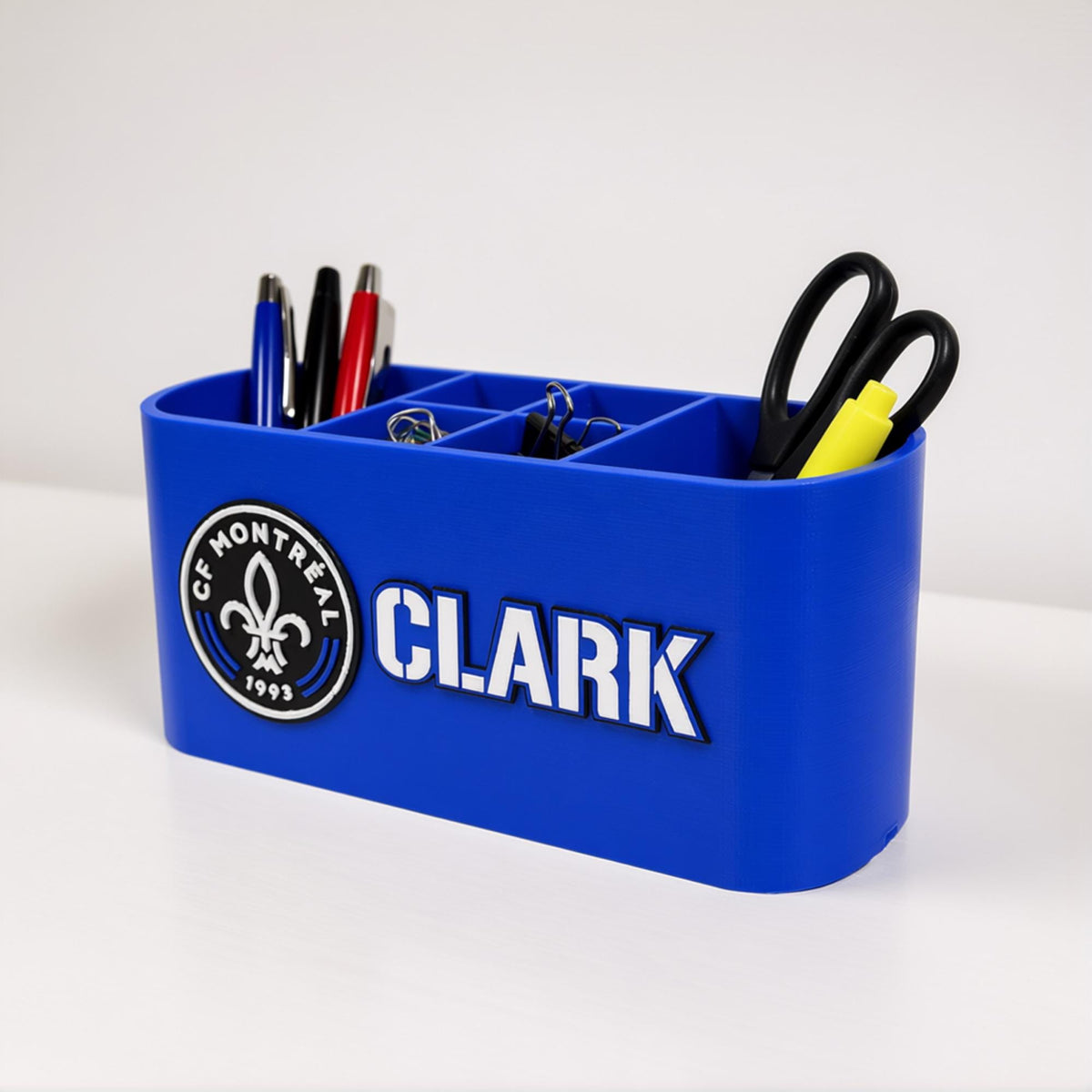 Personalized CF Montréal Desk Organizer