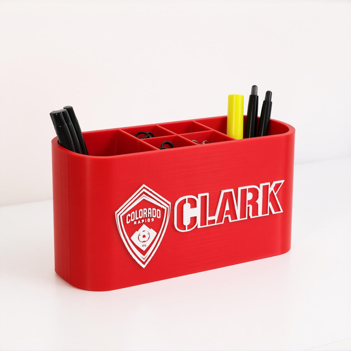 Personalized Colorado Rapids Desk Organizer