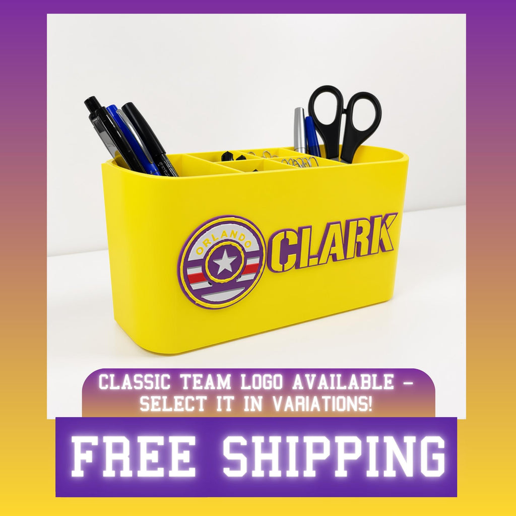 Personalized Orlando City SC Desk Organizer