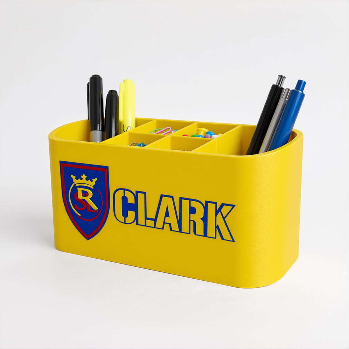 Personalized Real Salt Lake Desk Organizer