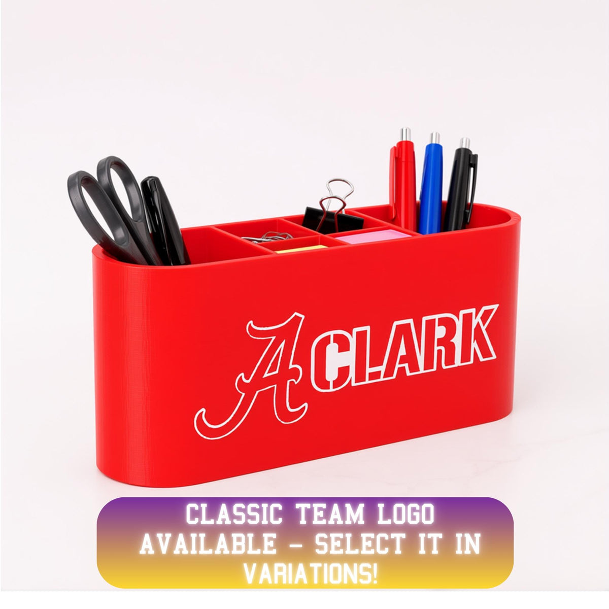 Alabama Crimson Tide Desk Organizer