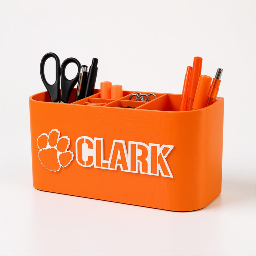 Clemson Tigers Desk Organizer