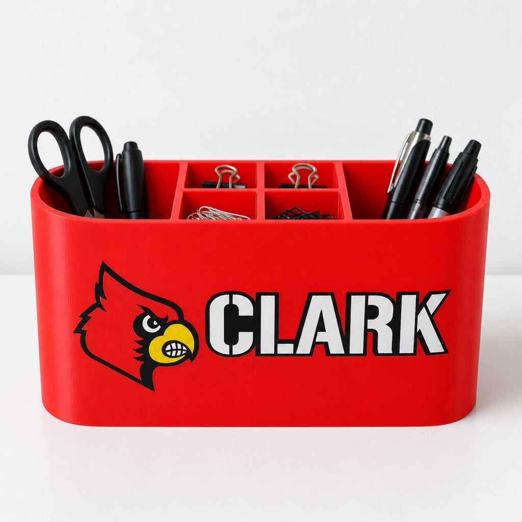 Louisville Cardinals Desk Organizer