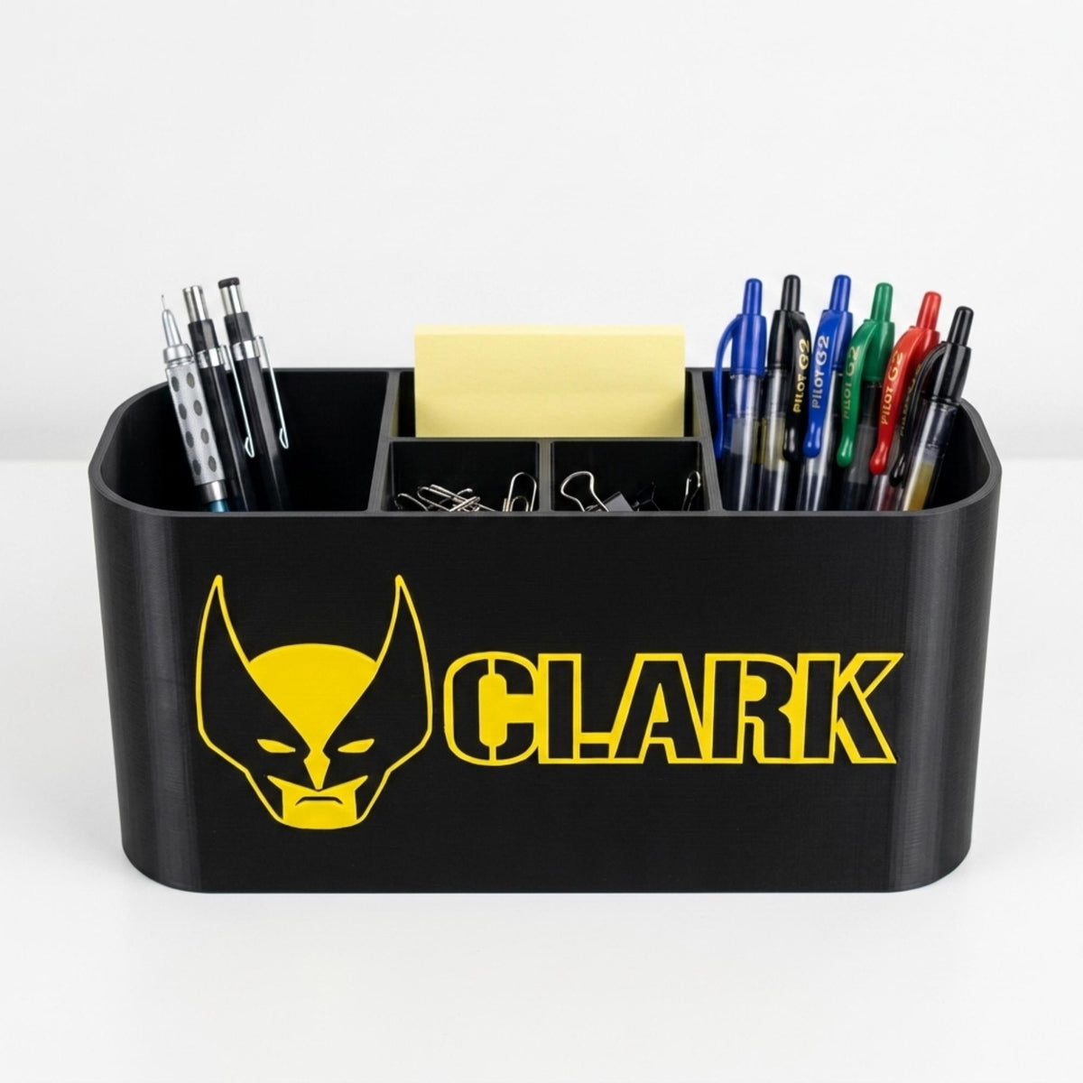 Personalized Wolverine Desk Organizer