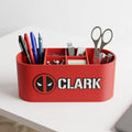 Personalized Deadpool Desk Organizer