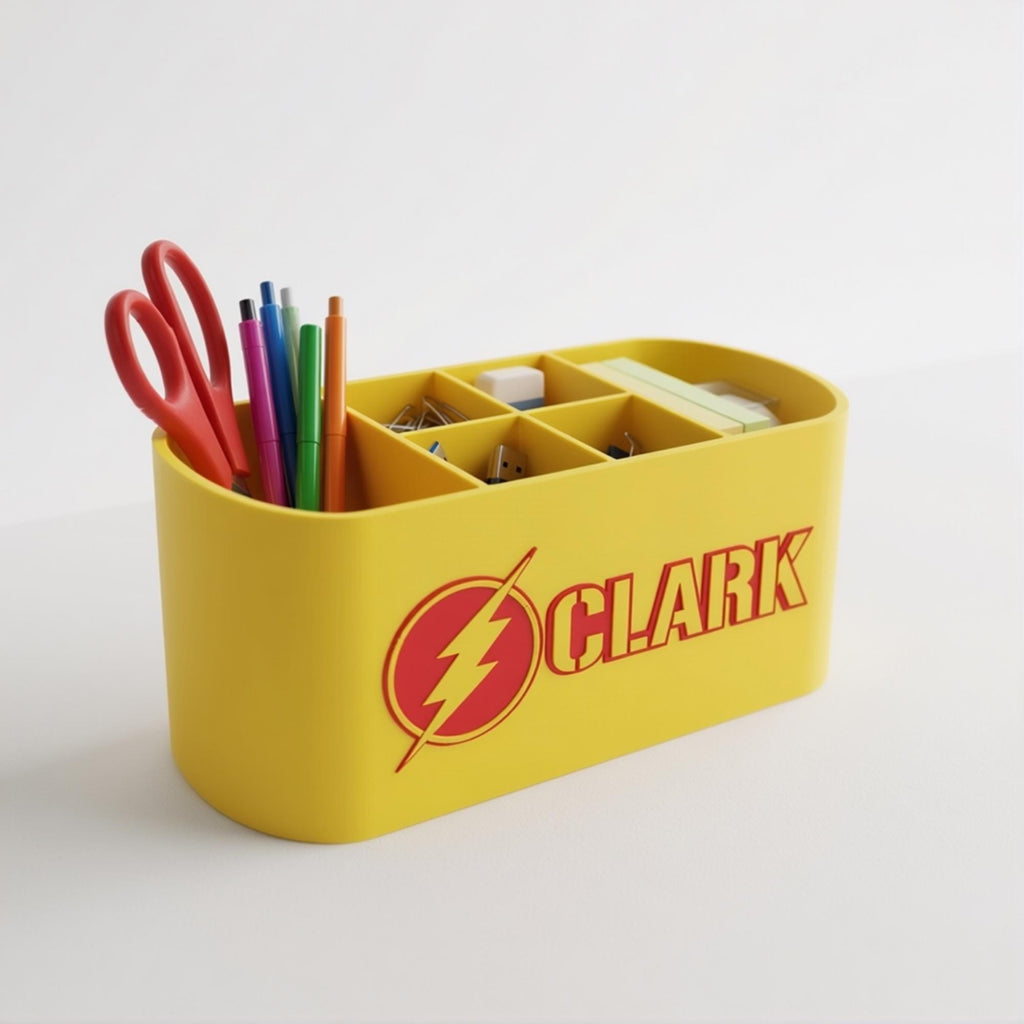 Personalized Flash Desk Organizer