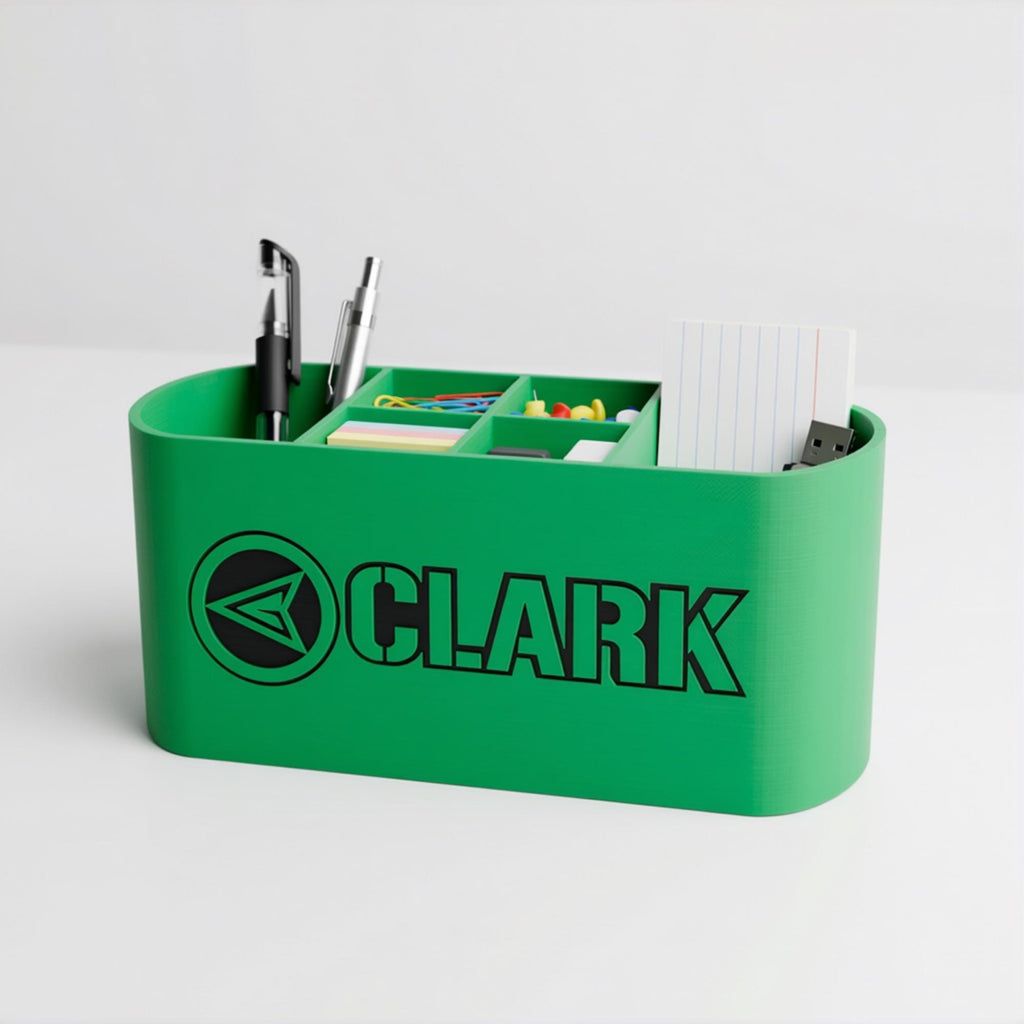 Personalized Green Arrow Desk Organizer
