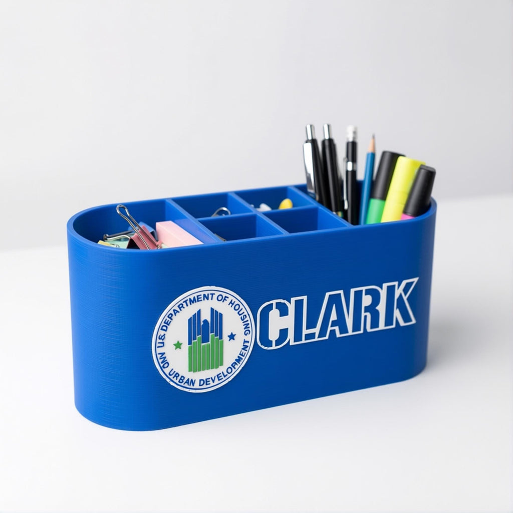 Personalized HUD Desk Organizer