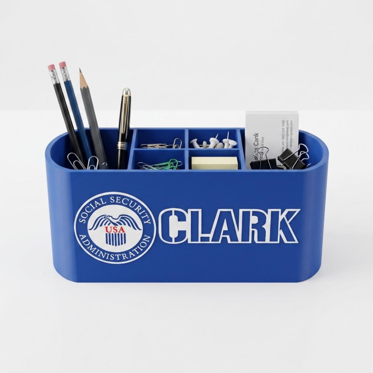 Personalized SSA Desk Organizer